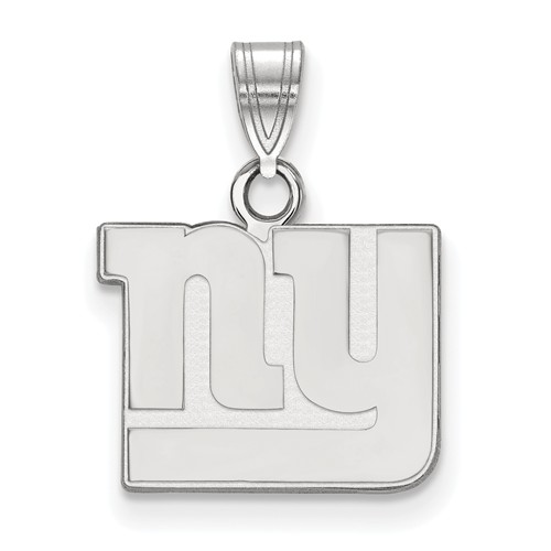Sterling Silver 1/2in New York Giants Pendant