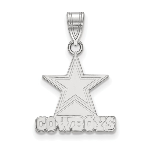 Dallas Cowboys Chain Necklace with Small Charm - Sports Unlimited