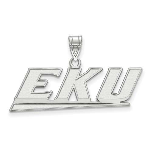 Eastern Kentucky University Colonel Pendant 5/8in Sterling Silver
