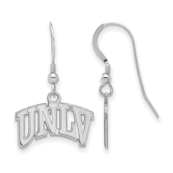 Sterling Silver University of Nevada Las Vegas Small Dangle Earrings
