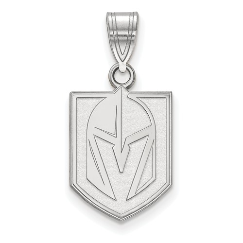 Sterling Silver Vegas Golden Knights Pendant 5/8in