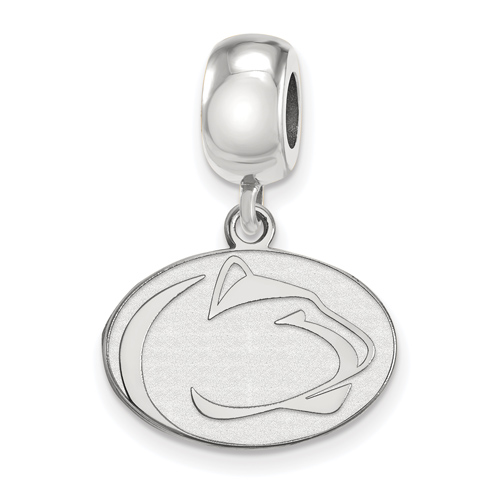 Sterling Silver Penn State University Dangle Bead Charm