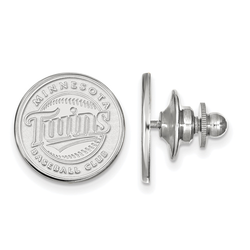 Sterling Silver Minnesota Twins Lapel Pin