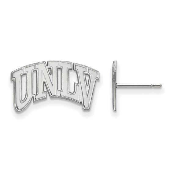 Sterling Silver University of Nevada Las Vegas Earrings