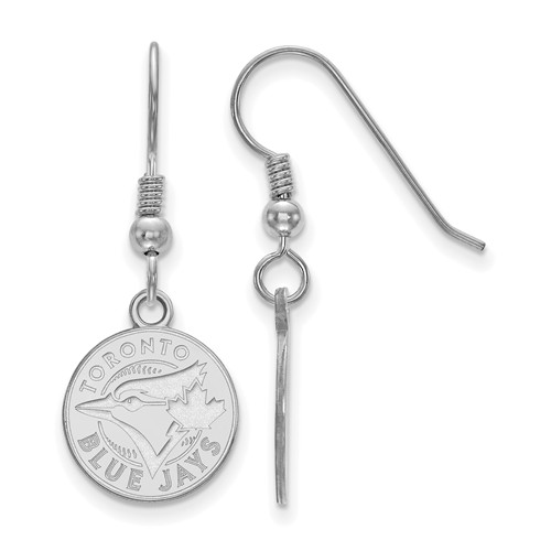 Sterling Silver Toronto Blue Jays Dangle Earrings