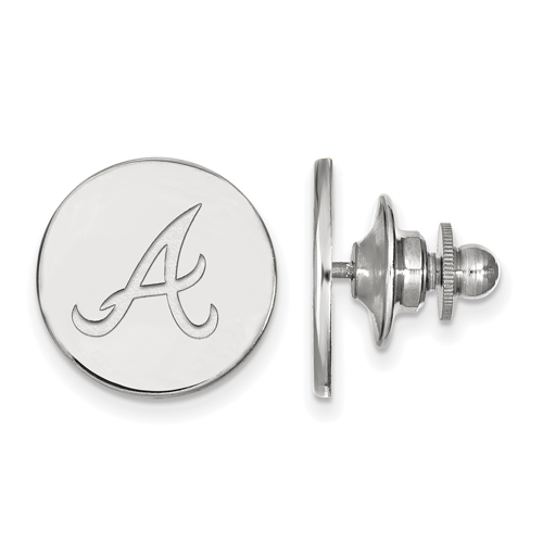 Sterling Silver Atlanta Braves Lapel Pin