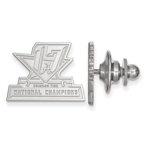 Sterling Silver University of Alabama 2017 CFP Champs Tie Tac