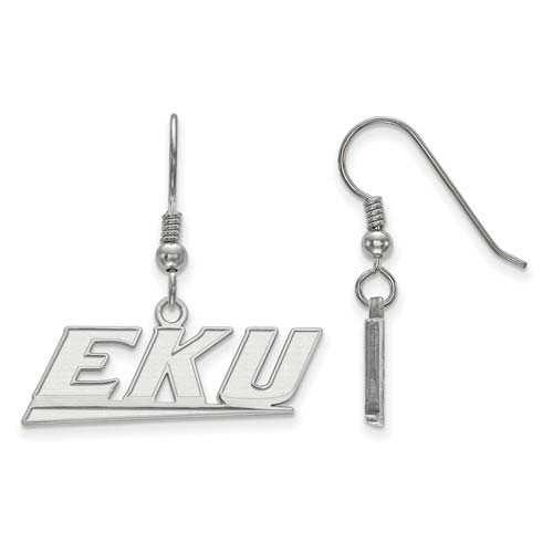 Eastern Kentucky University Colonels Dangle Earrings Sterling Silver