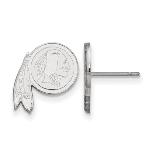 thumbnail image 2 of Washington Redskins Logo Stud Earrings – Officially Licensed NFL Football Jewelry For Unisex Adults 2 of 3