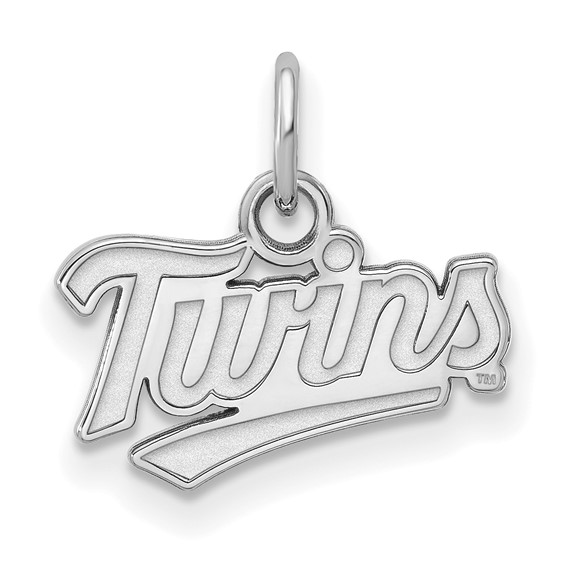 Sterling Silver 3/8in Minnesota Twins TC Pendant