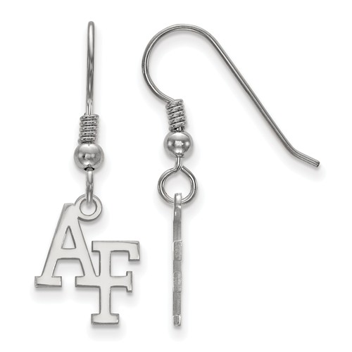 United States Air Force Academy Small Dangle Earrings Sterling Silver SS006USA
