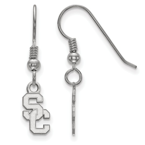 University of Southern California XS Dangle Earrings Sterling Silver