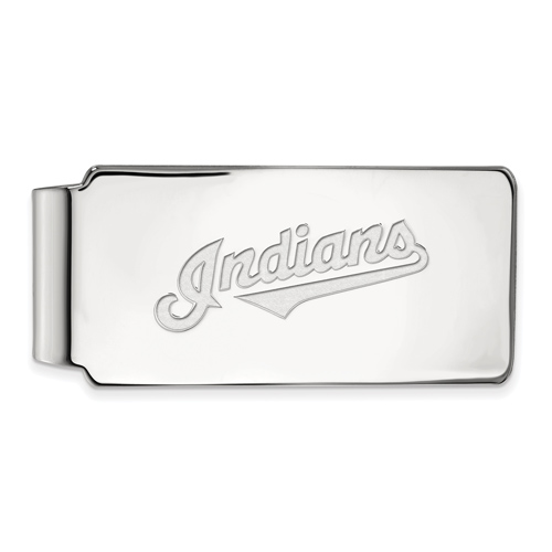 Sterling Silver Cleveland Indians Money Clip