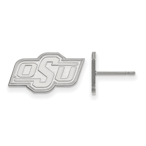 Sterling Silver Oklahoma State University Extra Small Post Earrings