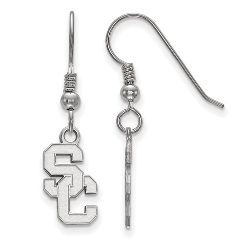 University of Southern California Dangle Earrings Sterling Silver
