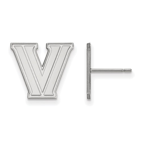 Villanova University Small Post Earrings Sterling Silver