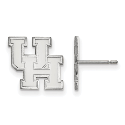 Sterling Silver University of Houston Post Earrings