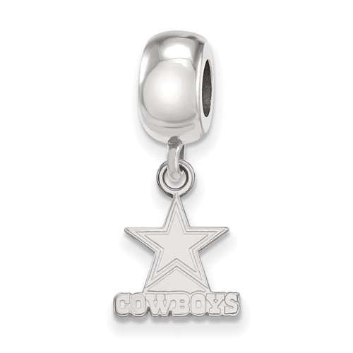 Sterling Silver Dallas Cowboys XS Dangle Bead