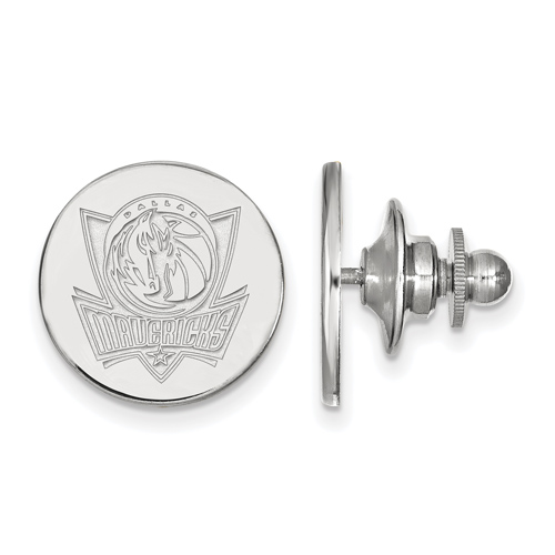 Sterling Silver Dallas Mavericks Lapel Pin