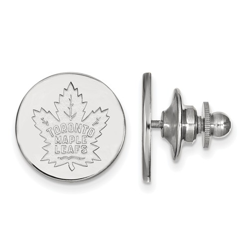 Sterling Silver Toronto Maple Leafs Lapel Pin