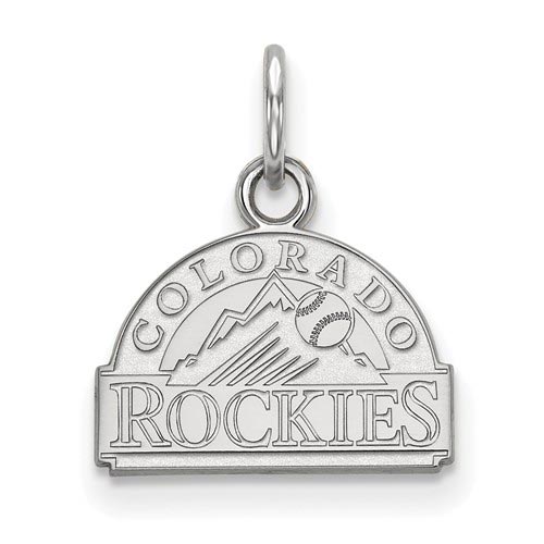 Sterling Silver 3/8in Colorado Rockies Arch Pendant