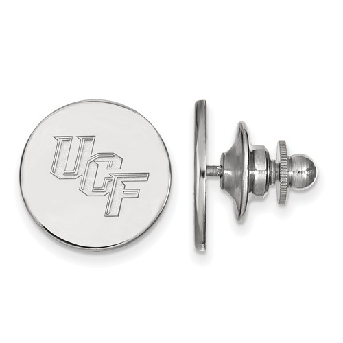 University of Central Florida Crest Lapel Pin Sterling Silver 