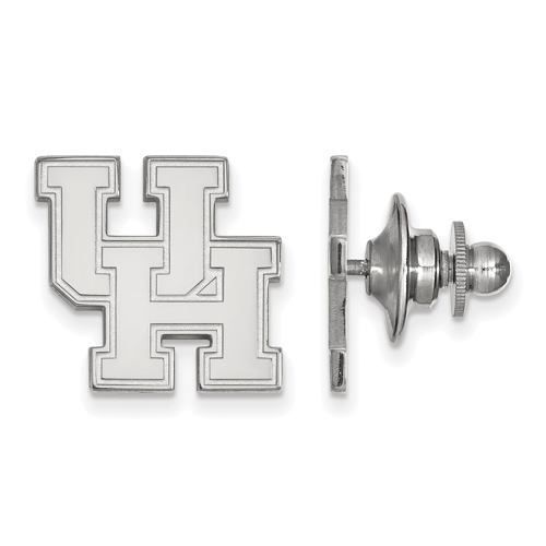 Sterling Silver University of Houston Logo Lapel Pin