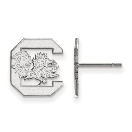 Sterling Silver University of South Carolina Small Post Earrings