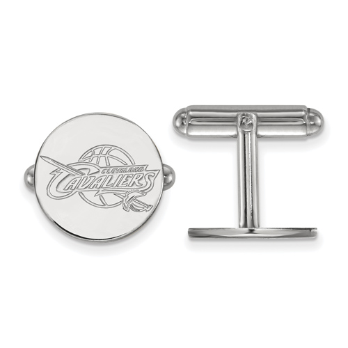 Sterling Silver Cleveland Cavaliers Cuff Links