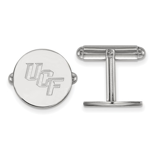 Sterling Silver University of Central Florida Cuff Links