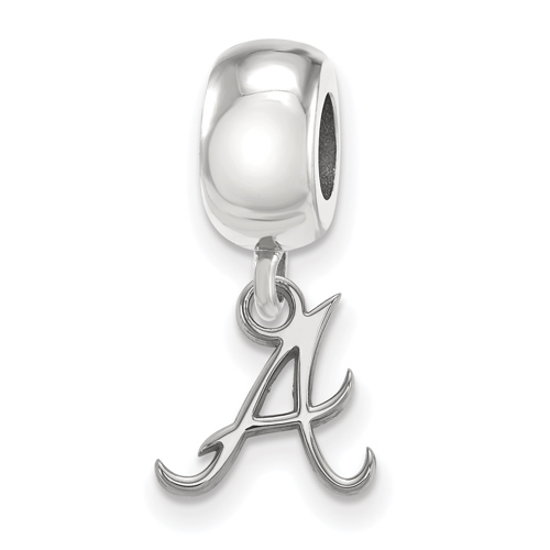Sterling Silver Atlanta Braves A Small Dangle Bead
