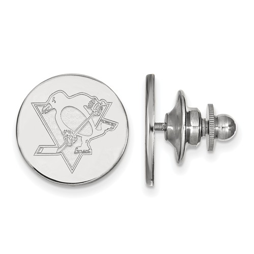 Sterling Silver Pittsburgh Penguins Lapel Pin