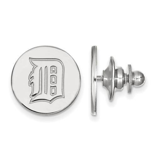Sterling Silver Detroit Tigers Lapel Pin