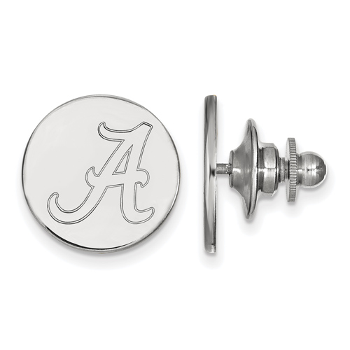 Sterling Silver University of Alabama Lapel Pin