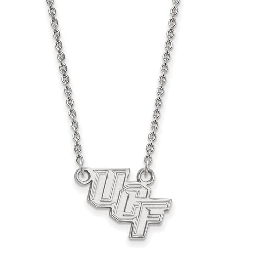 University of Central Florida Pendant on Necklace Sterling Silver