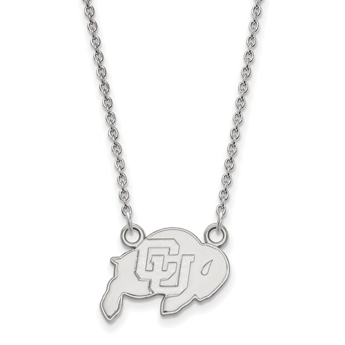 University of Colorado Buffalo Necklace Sterling Silver
