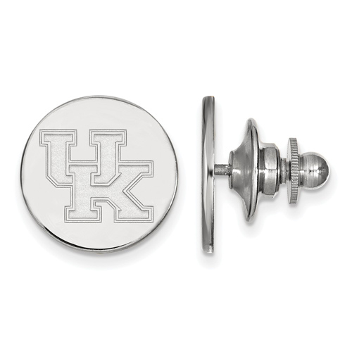 14kt White Gold University of Kentucky Logo Lapel Pin