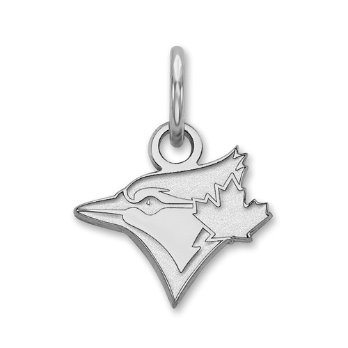 Sterling Silver 3/8in Toronto Blue Jays Bird Pendant