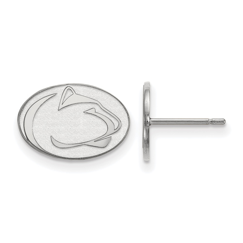 Sterling Silver Penn State University Extra Small Post Earrings