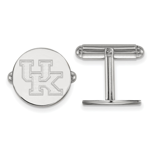 Sterling Silver University of Kentucky Cuff Links