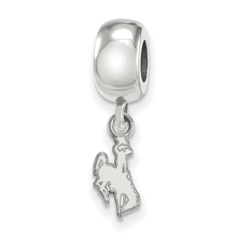 Sterling Silver University of Wyoming Dangle Bead Charm