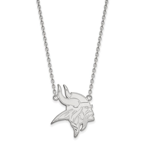 Minnesota Vikings Pendant Necklace Sterling Silver SS012VIK18