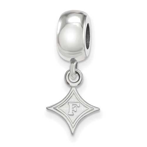 Sterling Silver Furman University Star Dangle Bead