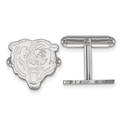 Chicago Bears Cuff Links Sterling Silver