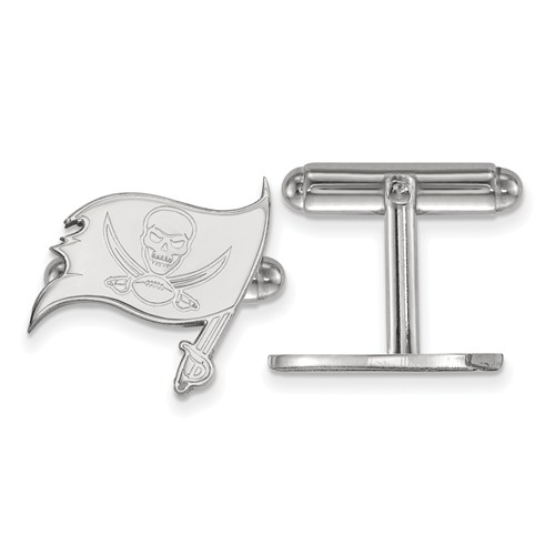 Tampa Bay Buccaneers Cuff Links Sterling Silver