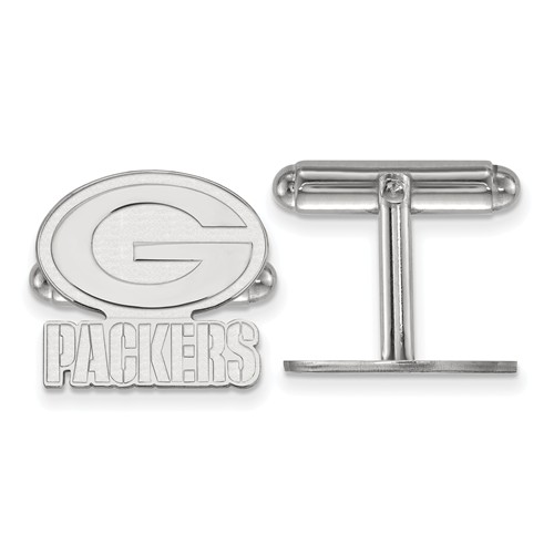 Green Bay Packers Cuff Links Sterling Silver