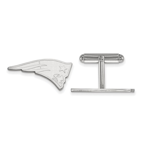 New England Patriots Cuff Links Sterling Silver