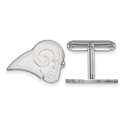 Los Angeles Rams Cuff Links Sterling Silver
