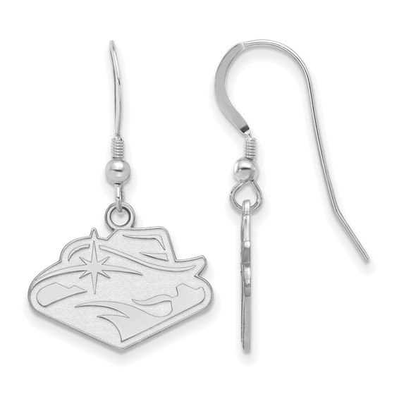 Sterling Silver University of Nevada Las Vegas Rebels Small Dangle Earrings