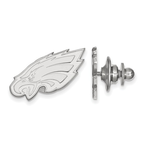 Sterling Silver Philadelphia Eagles Lapel Pin